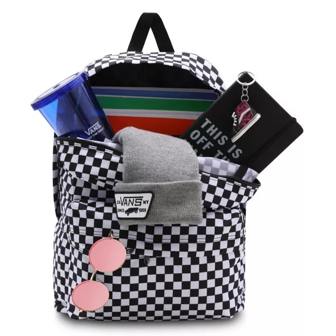 VANS OLD SKOOL III BACKPACK MOCHILA BLAN/NEG CUA - Imagen 2