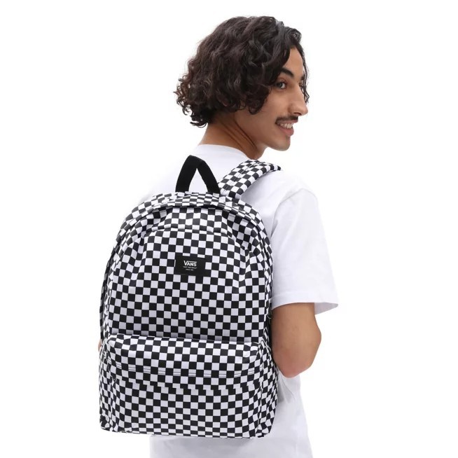 VANS OLD SKOOL III BACKPACK MOCHILA BLAN/NEG CUA - Imagen 5