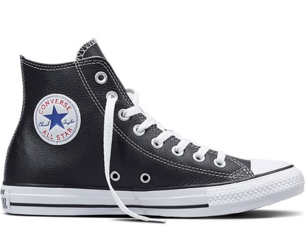 CONVERSE ALL STAR CT HI BLACK BOTA PIEL NEGRO