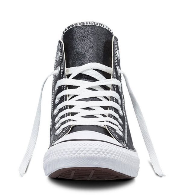 CONVERSE ALL STAR CT HI BLACK BOTA PIEL NEGRO - Imagen 4