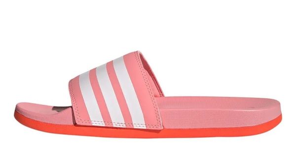 ADIDAS ADILETTE COMFORT W ROSA/NARANJA - Imagen 3