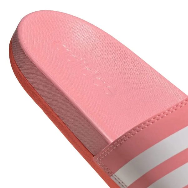 ADIDAS ADILETTE COMFORT W ROSA/NARANJA - Imagen 5