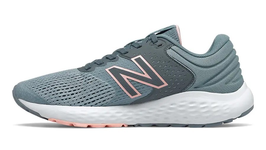 NEW BALANCE W 520 LP7 GRIS/ROSA - Imagen 3