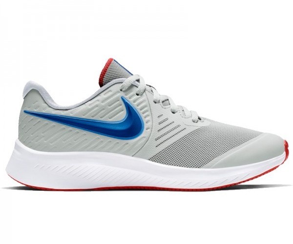 NIKE STAR RUNNER 2 GS GRIS/AZUL 013