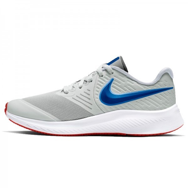 NIKE STAR RUNNER 2 GS GRIS/AZUL 013 - Imagen 2