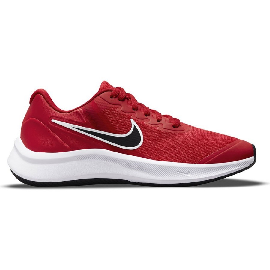 NIKE STAR RUNNER 3 GS ROJO/NEGRO