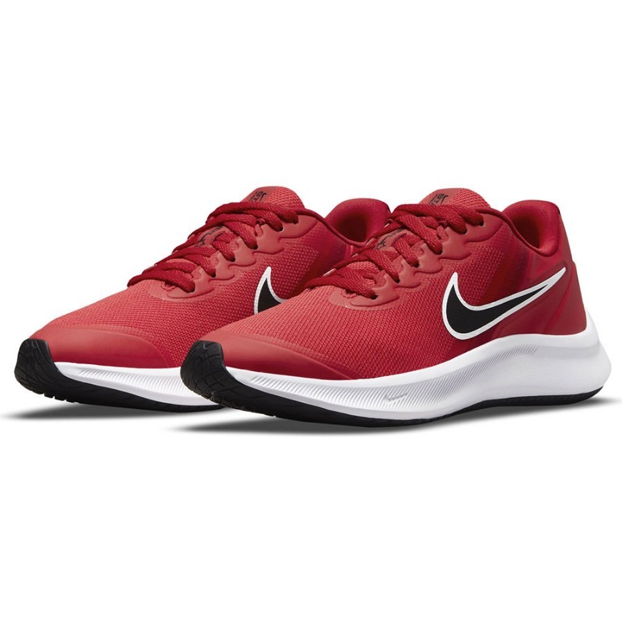 NIKE STAR RUNNER 3 GS ROJO/NEGRO - Imagen 3