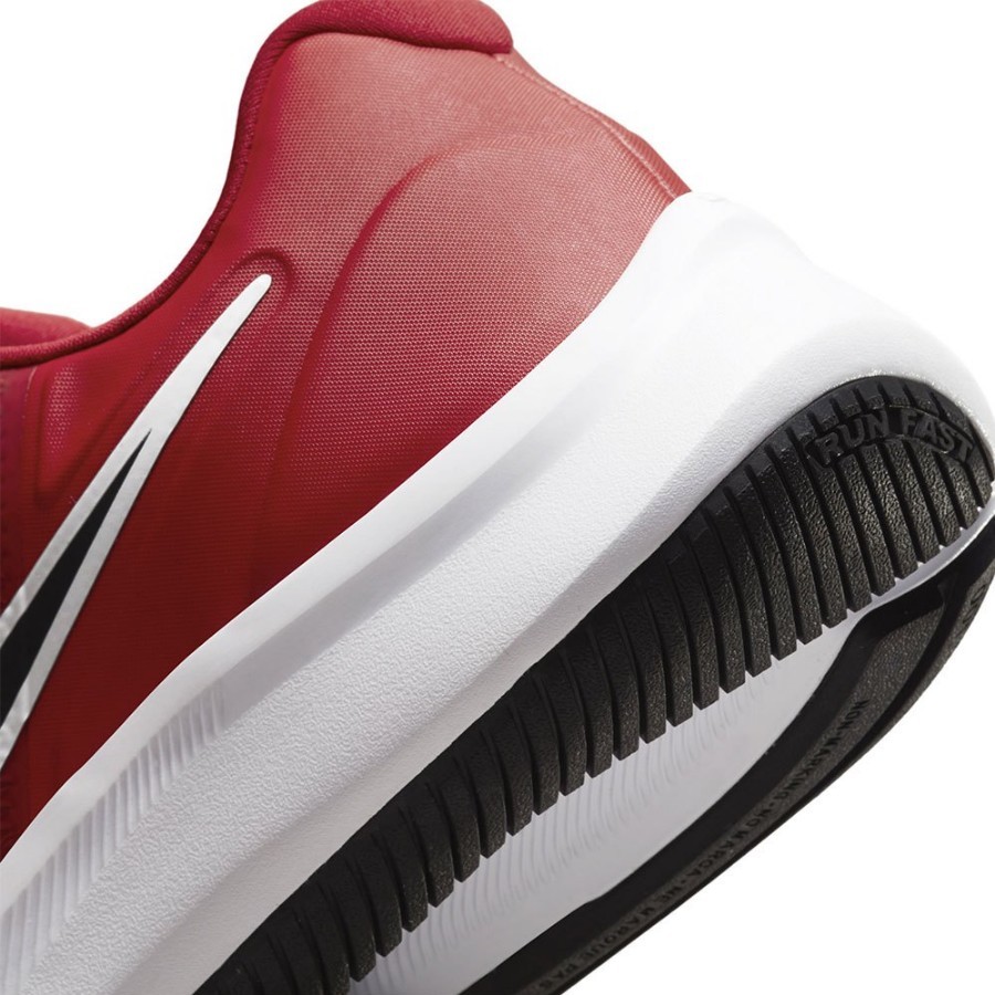 NIKE STAR RUNNER 3 GS ROJO/NEGRO - Imagen 5
