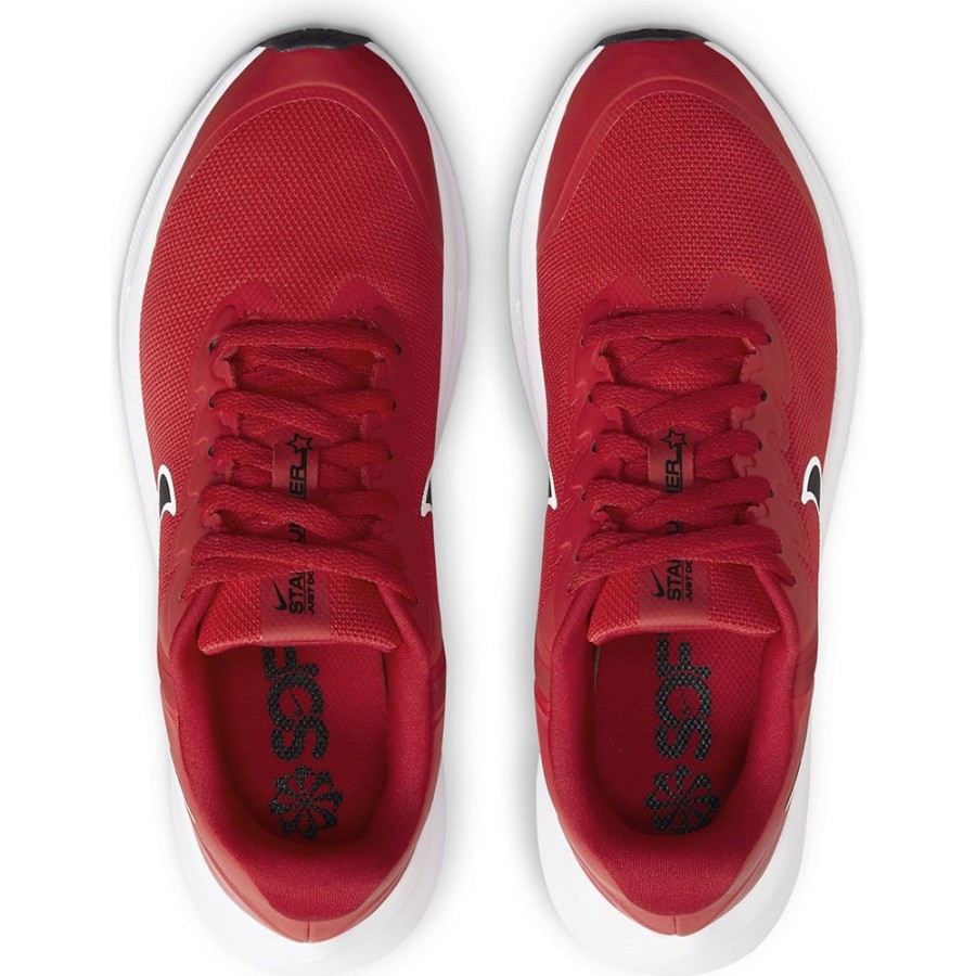 NIKE STAR RUNNER 3 GS ROJO/NEGRO - Imagen 6