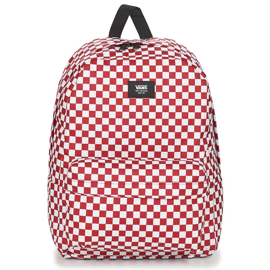 VANS OLD SKOOL CHECK B MOCHILA ROJ/BLAN O841