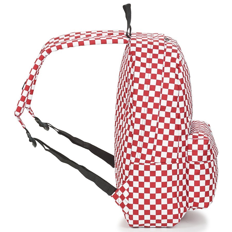 VANS OLD SKOOL CHECK B MOCHILA ROJ/BLAN O841 - Imagen 3