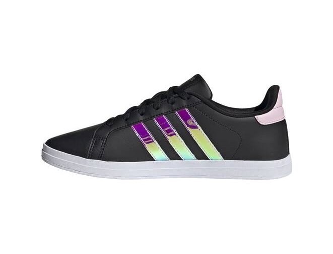 ADIDAS COURTPOINT W NEGRO/MULTICOLOR - Imagen 4
