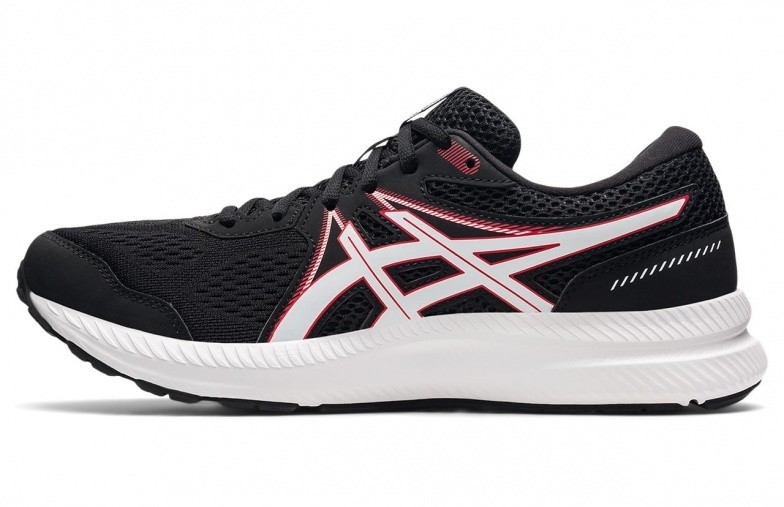 ASICS GEL CONTEND 7 NEGRO/ROJO 008 - Imagen 3