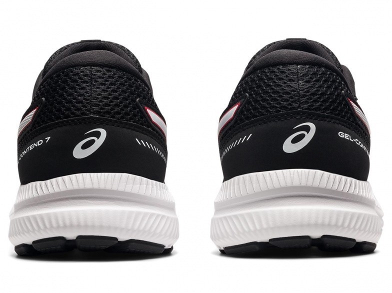 ASICS GEL CONTEND 7 NEGRO/ROJO 008 - Imagen 5