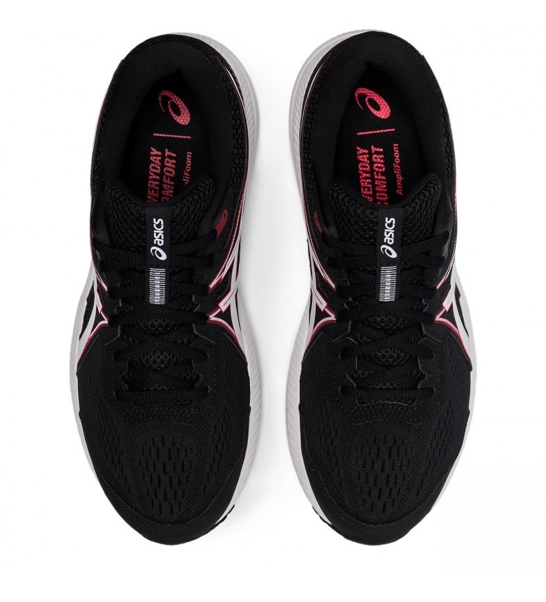 ASICS GEL CONTEND 7 NEGRO/ROJO 008 - Imagen 6