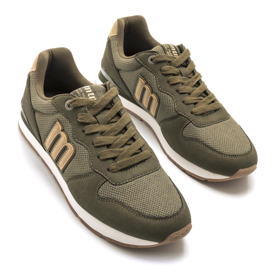 MUSTANG 84467 ZAPATILLAS KAKI/MARRÓN C51957 - Imagen 3