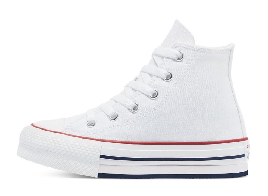 CONVERSE CTAS EVA LIFT HI BOTA BAJA JR BLANCO - Imagen 3