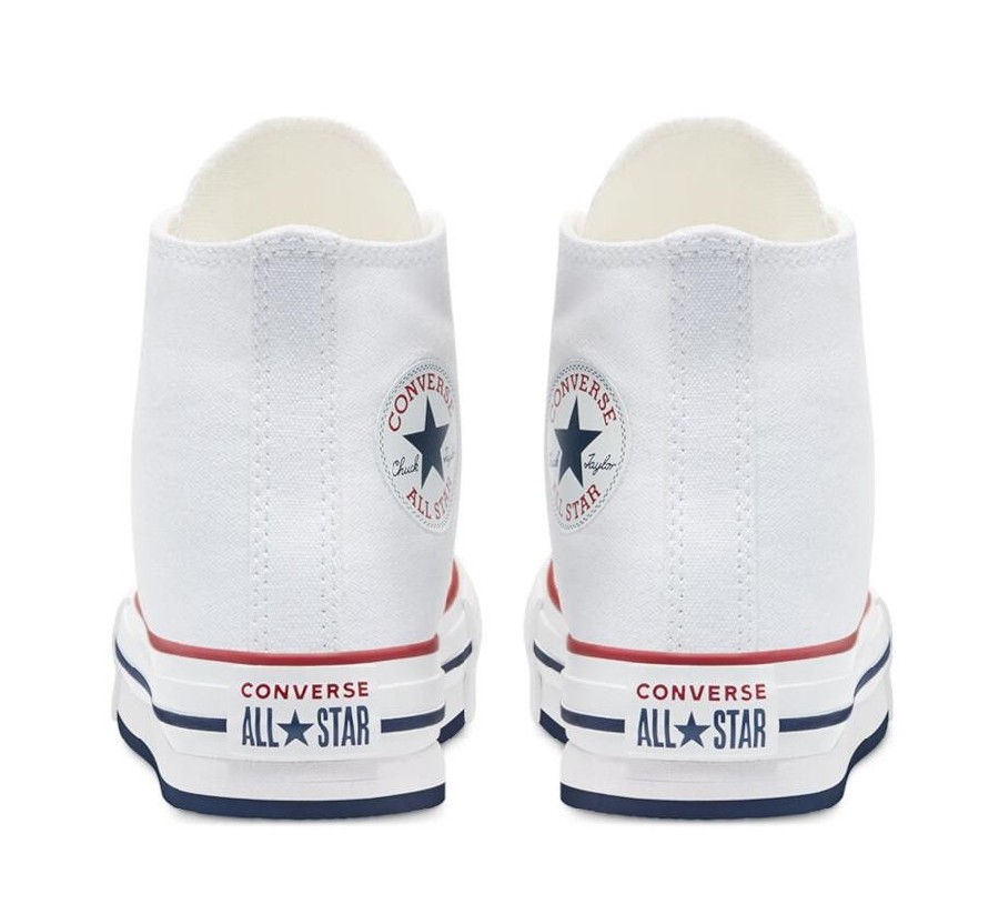 CONVERSE CTAS EVA LIFT HI BOTA BAJA JR BLANCO - Imagen 5