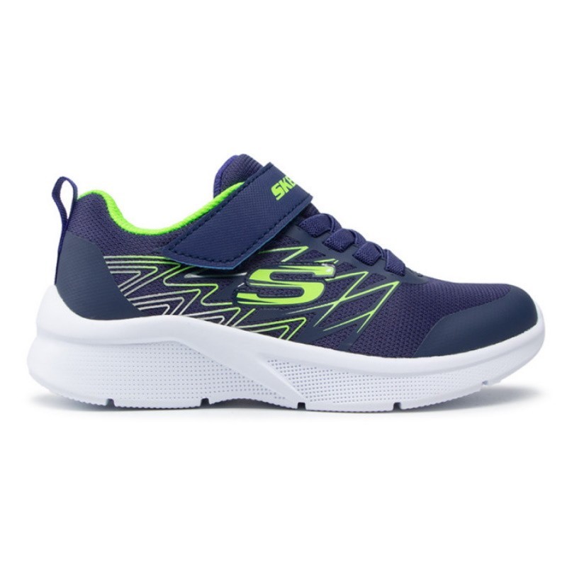 SKECHERS MICROSPEC TEXLOR JR MARINO/LIMA NVLM