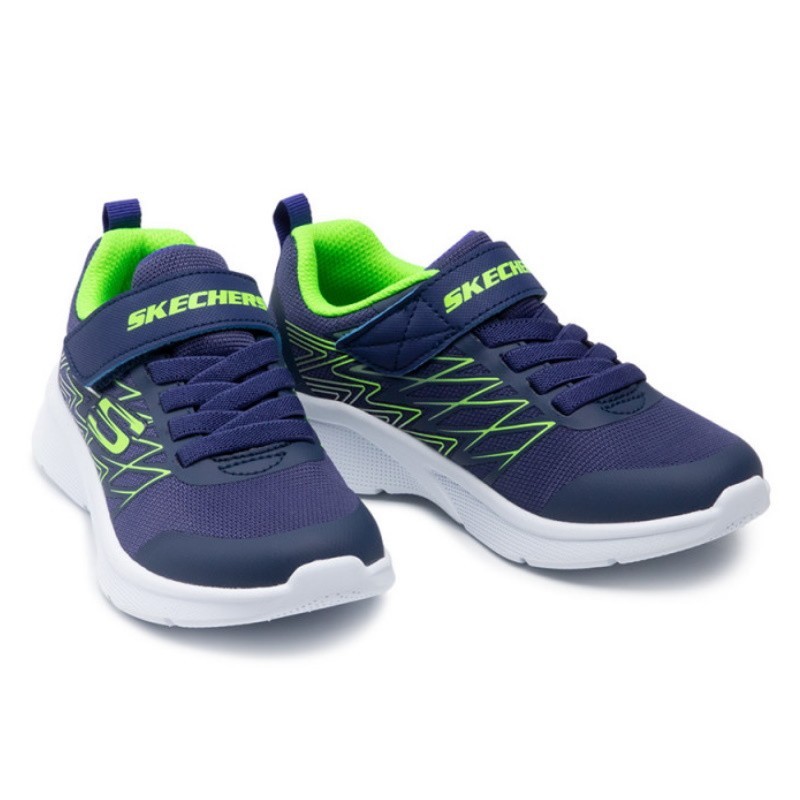 SKECHERS MICROSPEC TEXLOR JR MARINO/LIMA NVLM - Imagen 3