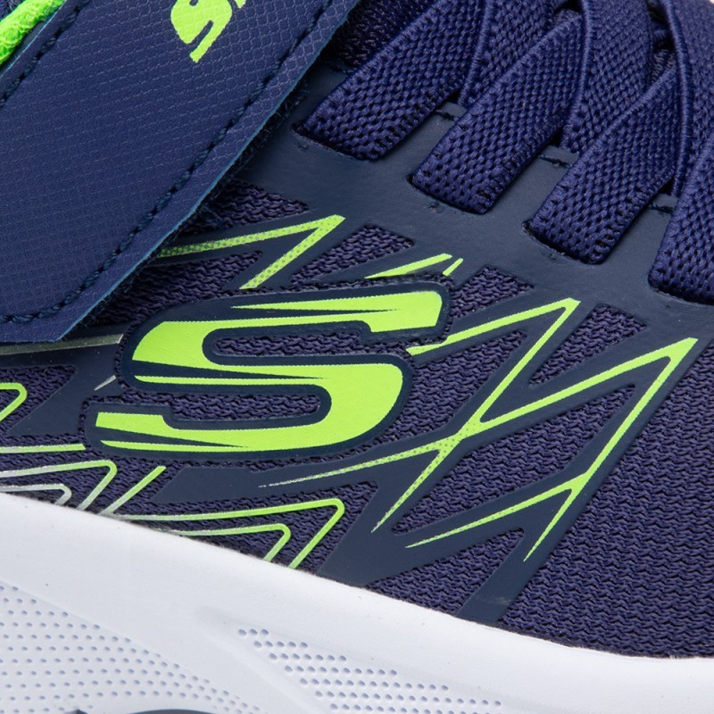 SKECHERS MICROSPEC TEXLOR JR MARINO/LIMA NVLM - Imagen 4