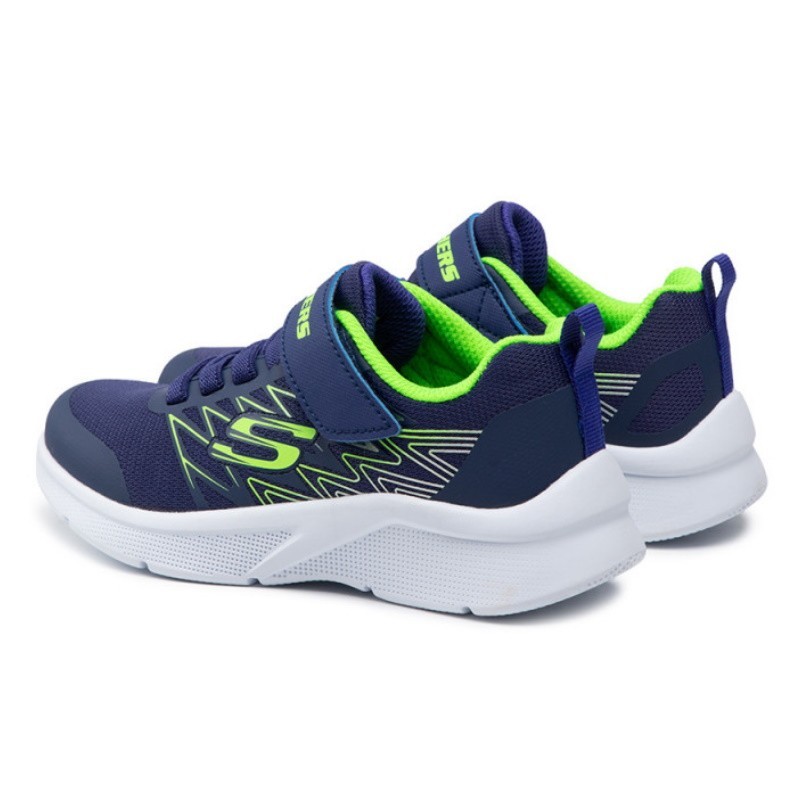 SKECHERS MICROSPEC TEXLOR JR MARINO/LIMA NVLM - Imagen 5