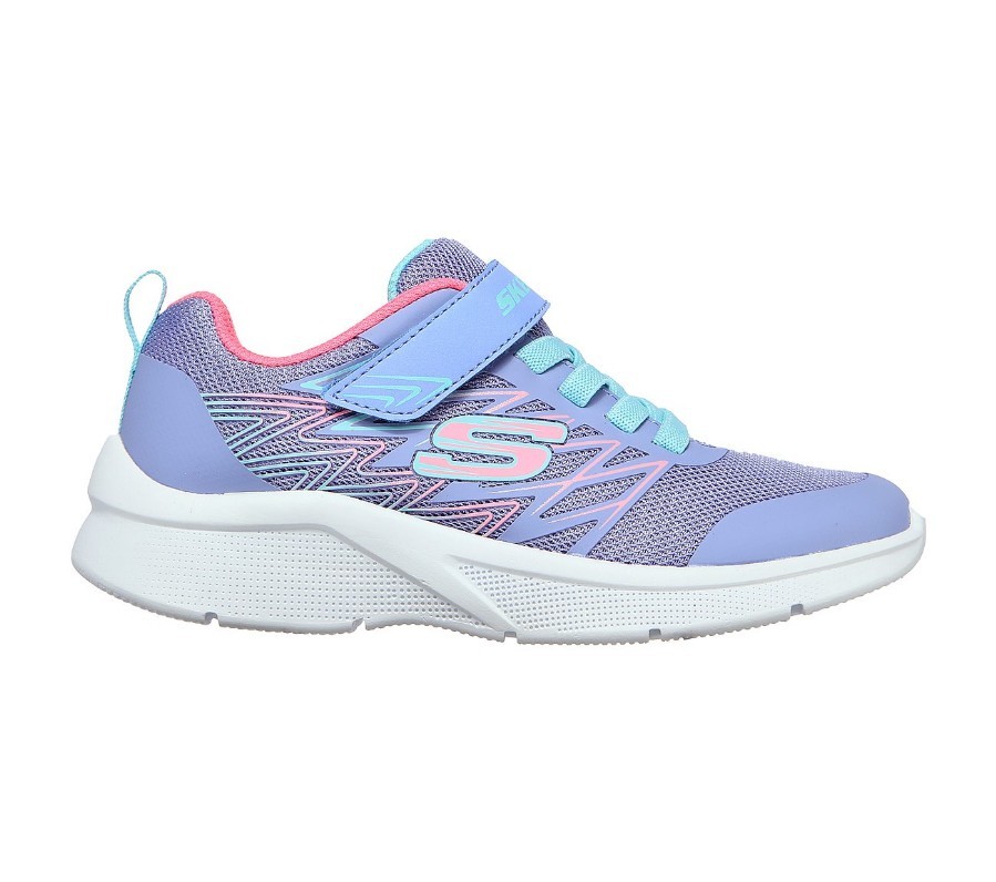 SKECHERS MICROSPEC BOLD DELIGHT JR LAV/FUC LAV