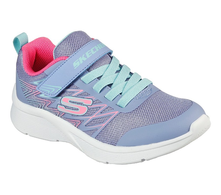 SKECHERS MICROSPEC BOLD DELIGHT JR LAV/FUC LAV - Imagen 2