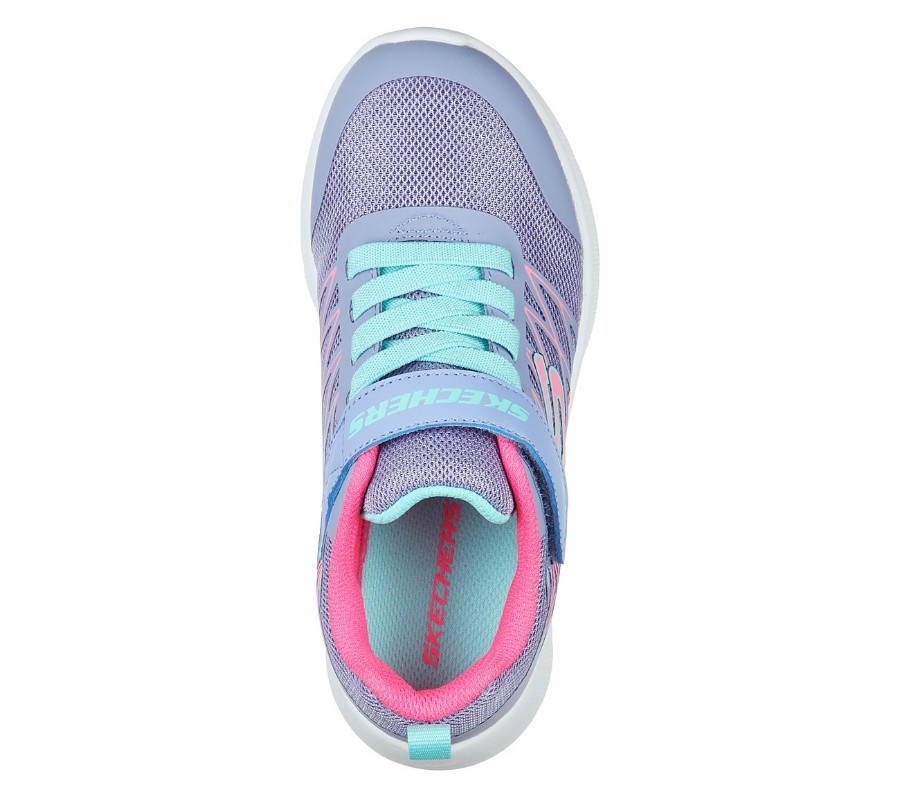 SKECHERS MICROSPEC BOLD DELIGHT JR LAV/FUC LAV - Imagen 4