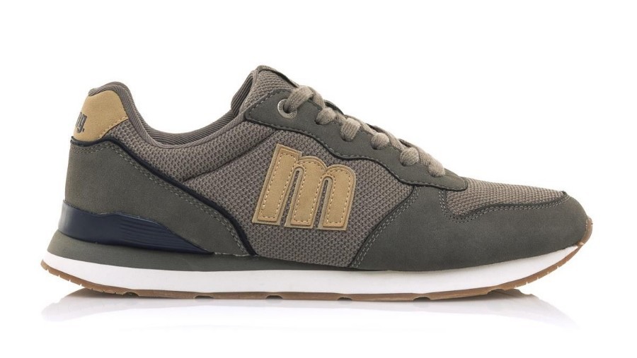 MUSTANG 84467 ZAPATILLAS GRIS/MARRÓN C51868