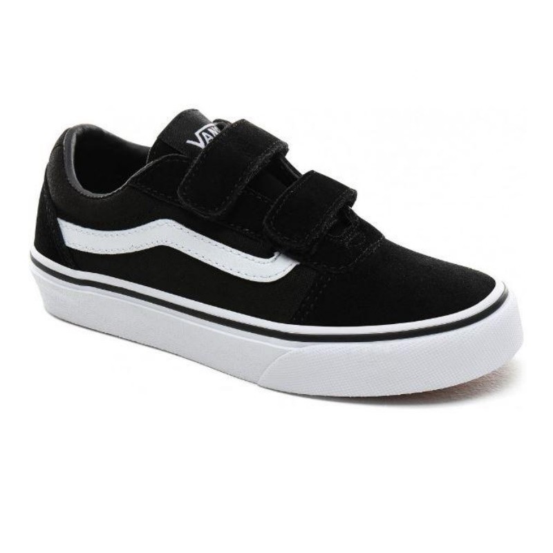 VANS WARD V JR VELCRO NEGRO/BLANCO IJU1 - Imagen 2