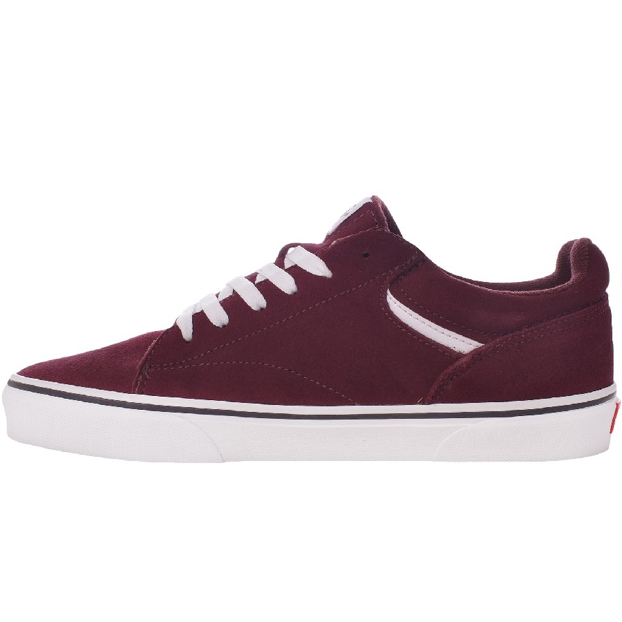 VANS SELDAN SUEDE BURDEOS/BLANCO U0W1 - Imagen 2