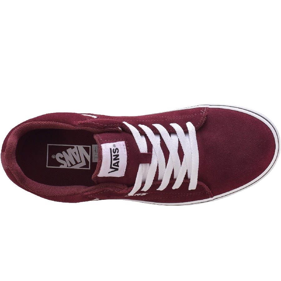 VANS SELDAN SUEDE BURDEOS/BLANCO U0W1 - Imagen 3