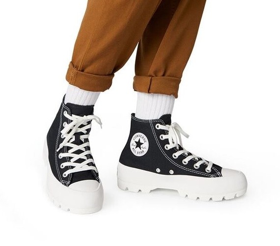 CONVERSE CTAS LUGGED HI BOTA LONA SUPL TAC NEG - Imagen 3