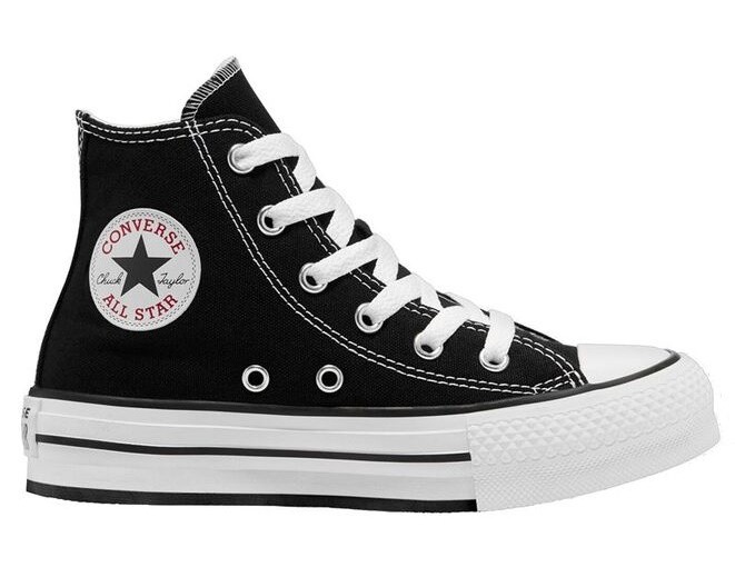 CONVERSE CTAS EVA LIFT HI BOTA BAJA JR NEGRO