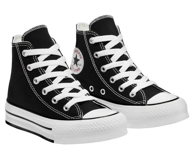 CONVERSE CTAS EVA LIFT HI BOTA BAJA JR NEGRO - Imagen 2
