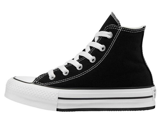 CONVERSE CTAS EVA LIFT HI BOTA BAJA JR NEGRO - Imagen 3