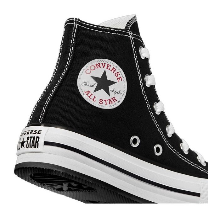 CONVERSE CTAS EVA LIFT HI BOTA BAJA JR NEGRO - Imagen 4