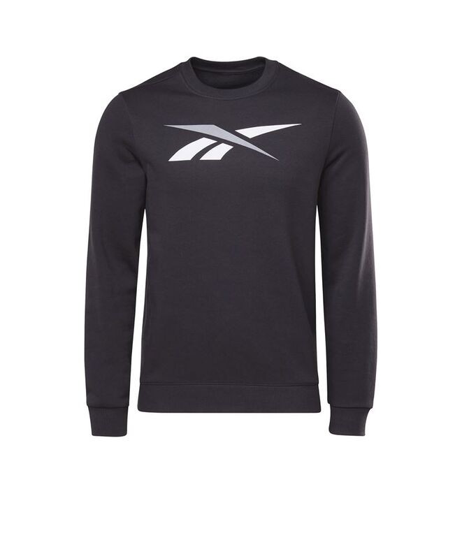 REEBOK TE VECTOR CREW SUDADERA CUE CAJ NEGRO