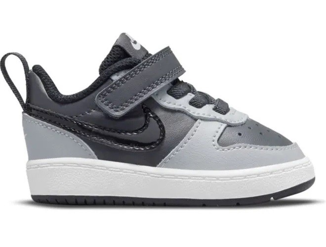 NIKE COURT BOROUGH LOW 2 TDV GRIS/NEGRO 014