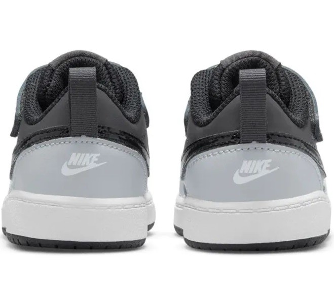 NIKE COURT BOROUGH LOW 2 TDV GRIS/NEGRO 014 - Imagen 5