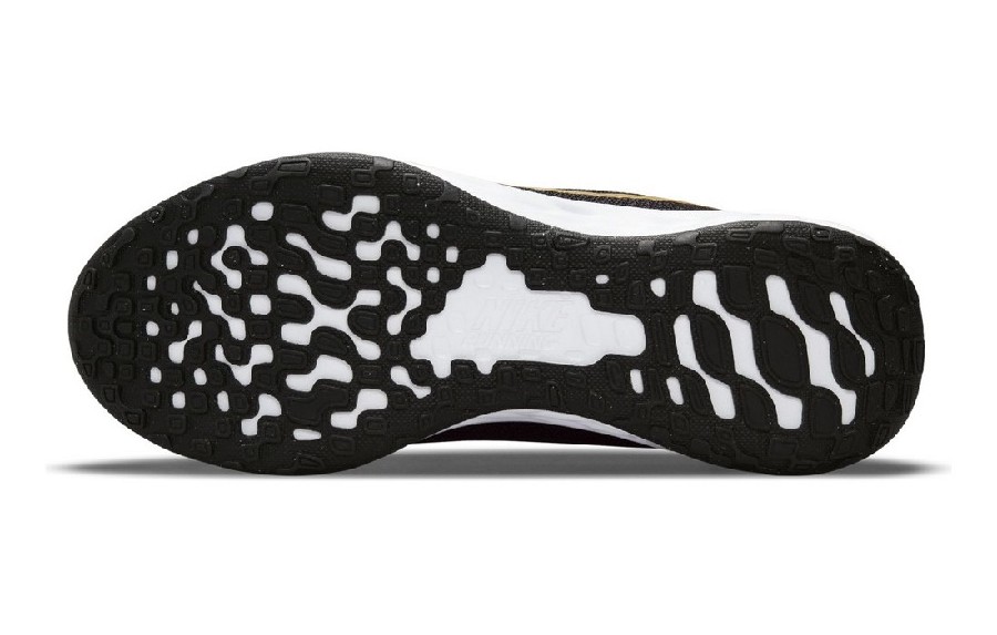 NIKE REVOLUTION 6 NN GS NEGRO/ORO 002 - Imagen 8