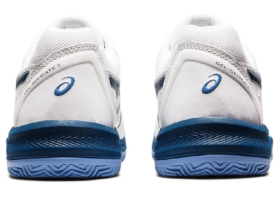 ASICS GEL DEDICATE 7 CLAY BLANCO/INDIGO 102 - Imagen 8