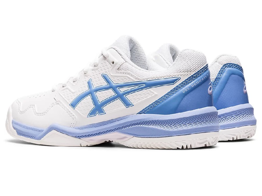 ASICS GEL DEDICATE 7 CLAY W BLANCO/LILA 102 - Imagen 4