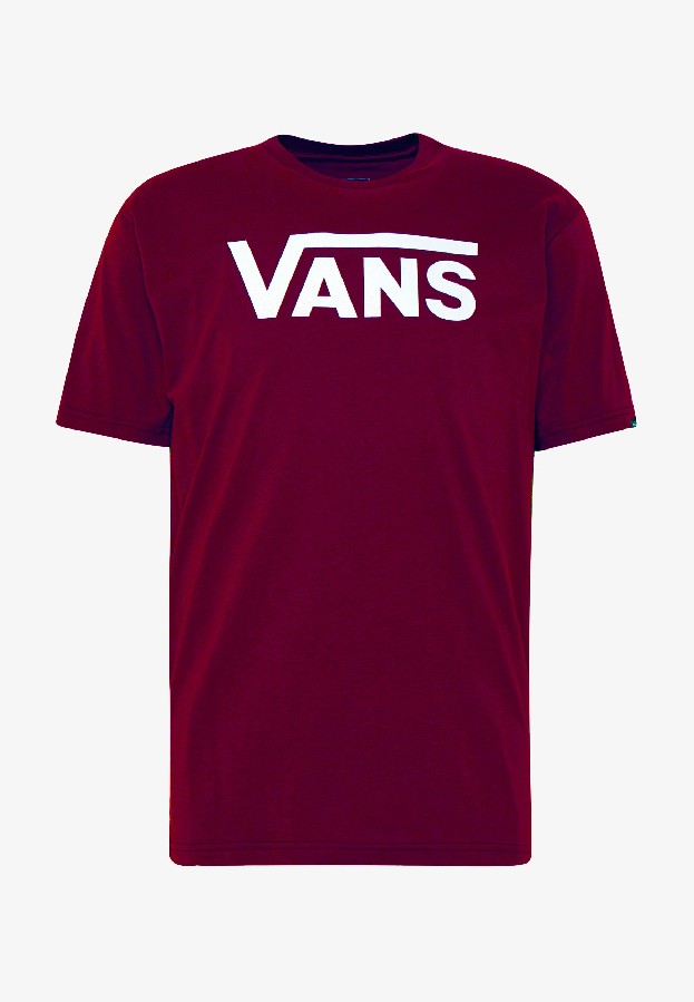 VANS MN DROP V B CAMISETA BURDEOS HKG2