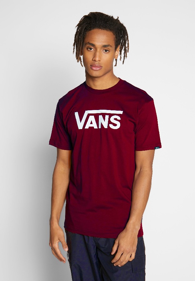 VANS MN DROP V B CAMISETA BURDEOS HKG2 - Imagen 2