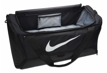 NIKE BRASILIA DUFFLE L 9.0 95 LITROS NEGR/BLAN 010 - Imagen 4