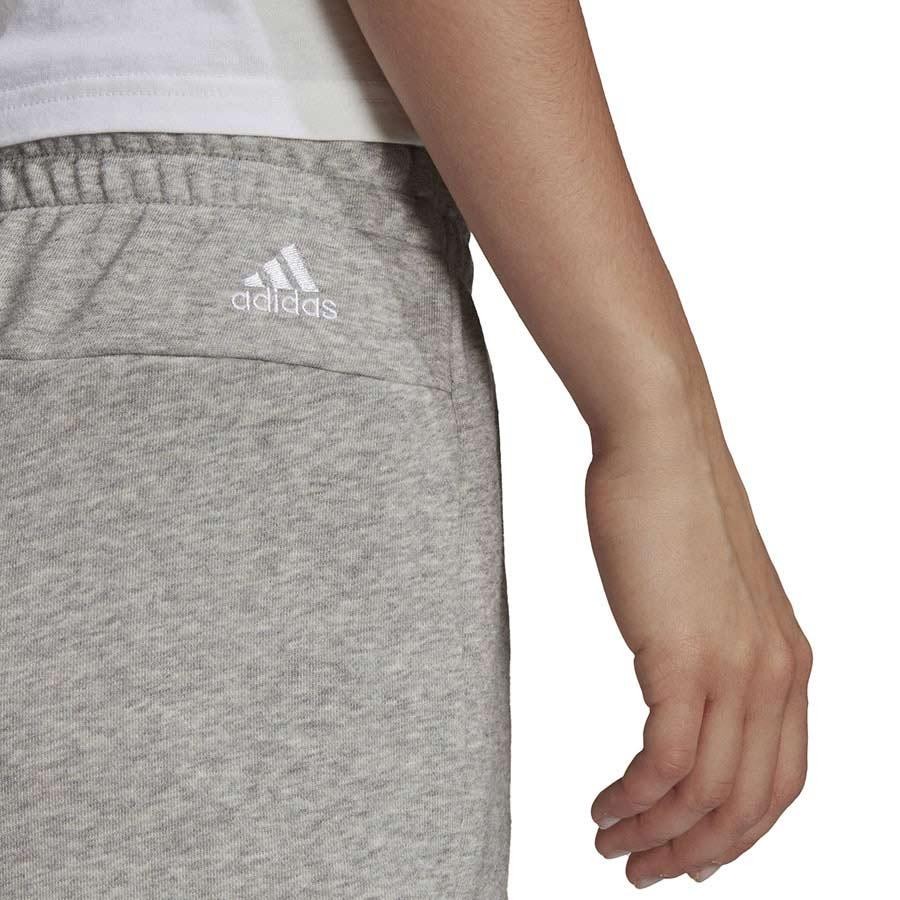ADIDAS W LIN FT SHO PANTALÓN CORTO GRIS VIGORE - Imagen 5