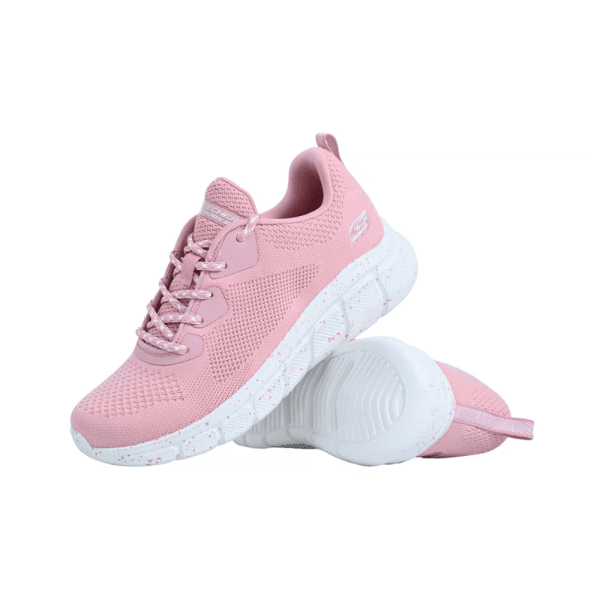 SKECHERS BOBS B FLEX EPIC EDGE ROSA/BLANCO PARA MUJER - Imagen 3