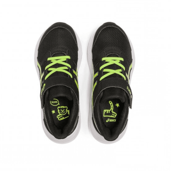 ASICS JOLT 4 PS NEGRO/LIMA JUNIOR - Imagen 2